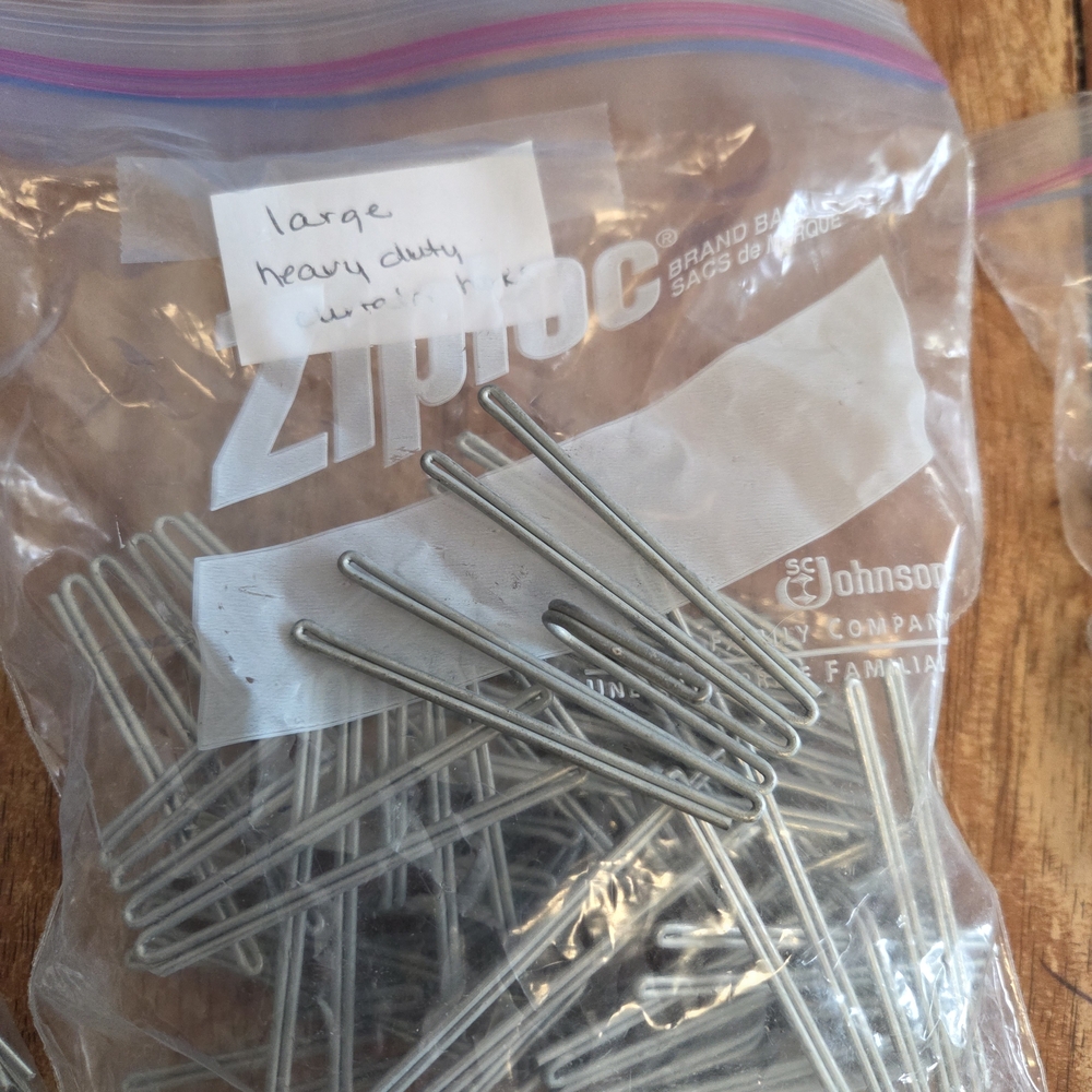 Heavy Duty Silver Metal Clips